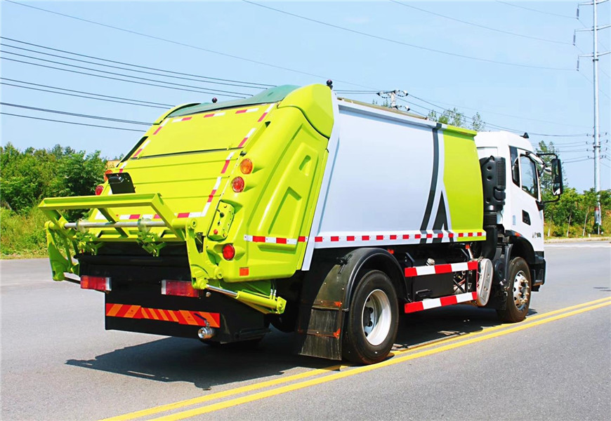 東風(fēng)天錦壓縮垃圾車(chē)圖片