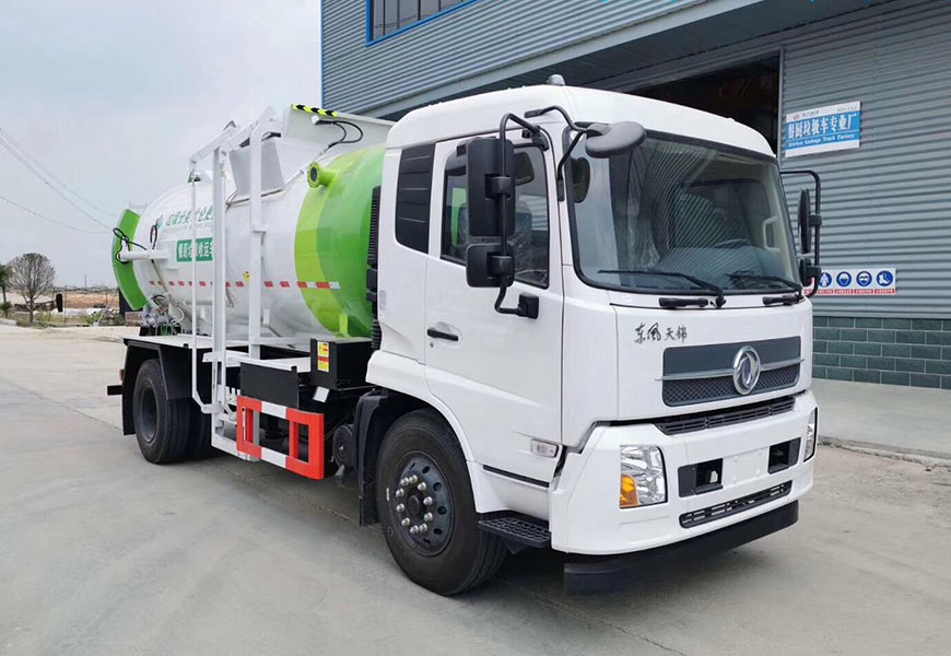 東風(fēng)天錦10方餐廚垃圾車(chē)