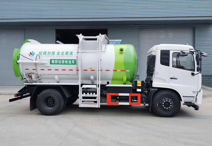 東風(fēng)天錦10方餐廚垃圾車(chē)圖片