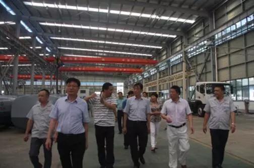 黃陂領(lǐng)導視察隨州程力集團