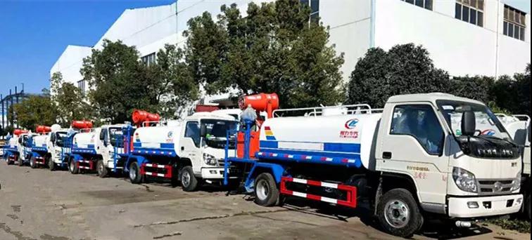 程力抑塵車助力雄安綠色環(huán)保第一拆大顯身手，被央視等電視臺(tái)主流媒體重點(diǎn)報(bào)道